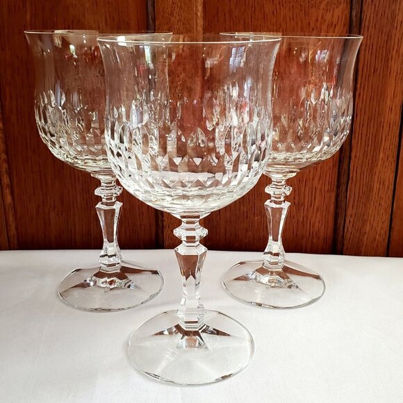 3 Schott Zwiesel Desiree Water Goblets 7.25” crystal ice tea cocktail glasses - Picture 10 of 11